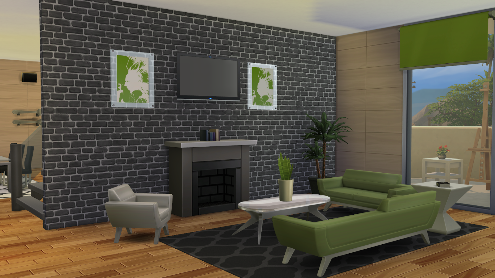 sims 4 дизайн комнат